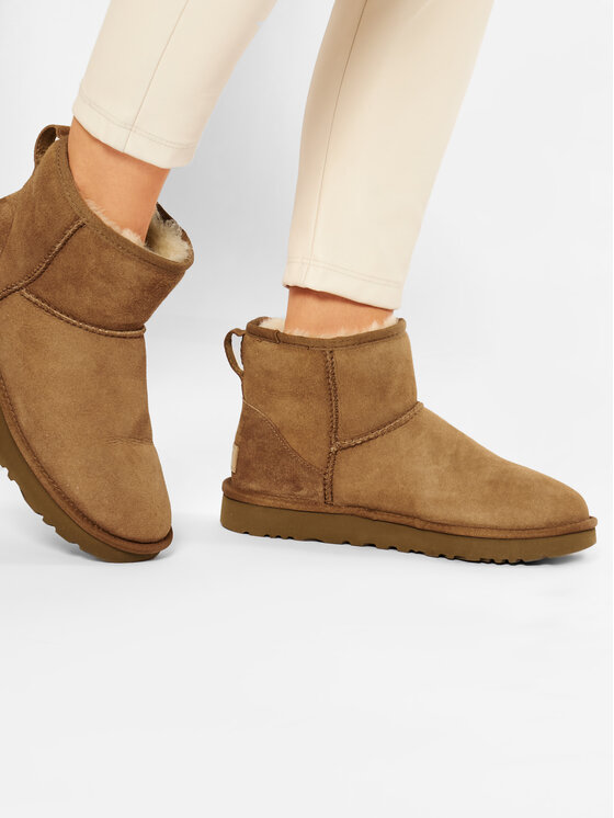 Ugg Śniegowce W Classic Mini II 1016222 Brązowy