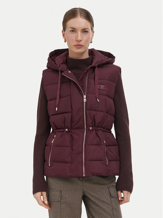 Liu Jo Sport Bezrękawnik TF6120 TS62A Fioletowy Regular Fit