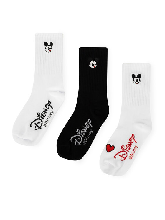 Mickey&Friends Skarpety długie ACCCS-SS24-338DSTC Czarny