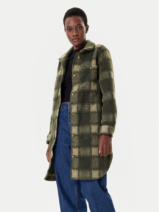 Columbia Kurtka koszulowa Wildest Venture™ 2136171 Zielony Loose Fit