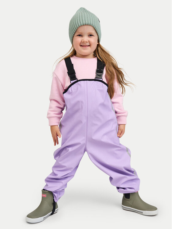Reima Spodnie przeciwdeszczowe Lammikko 5100026A Fioletowy jasny Regular Fit