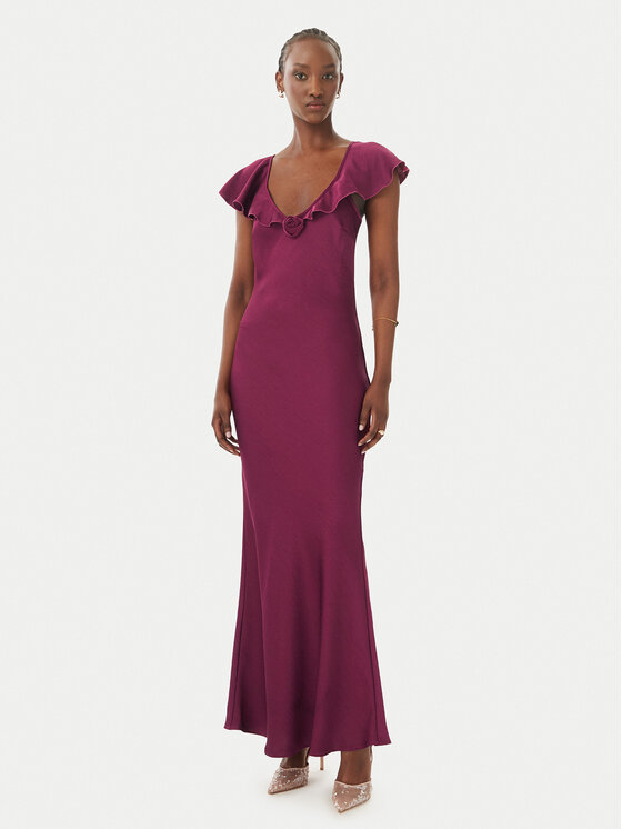 Vero Moda Sukienka koktajlowa Rita 10356460 Fioletowy Regular Fit