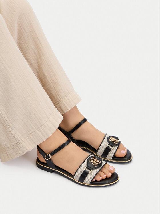 Nine West Klapki CEO-6165-33 Czarny