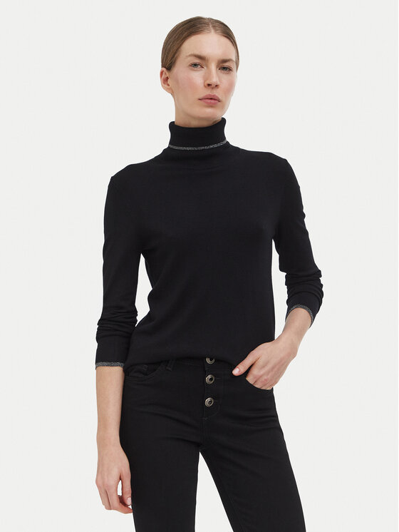 Liu Jo Golf WF6013 MS49I Czarny Slim Fit