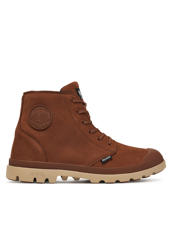Palladium Trapery Pampa Lite+ Zip Wp+ 79577-210-M Brązowy
