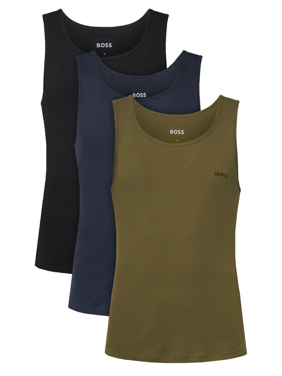 BOSS Komplet tank topów Classic 50542132 Kolorowy Regular Fit
