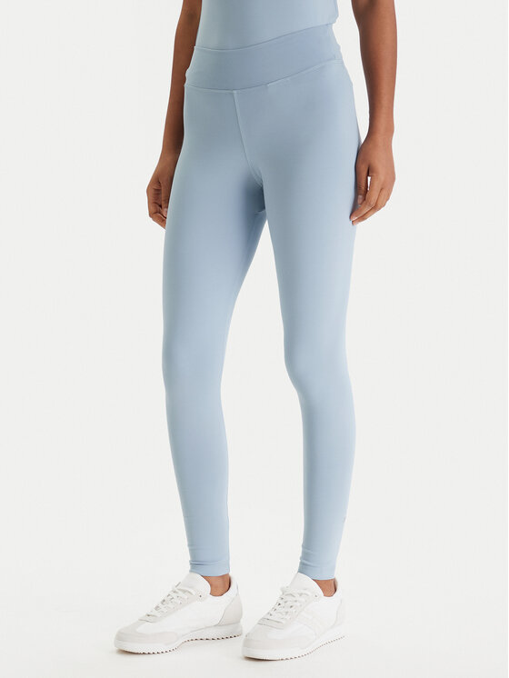 Guess Legginsy V6RB11 KD952 Niebieski Slim Fit