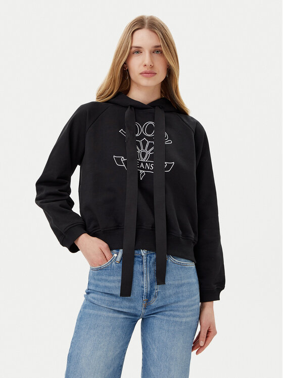 JOOP! Jeans Bluza Tinna 30046176 Czarny Regular Fit