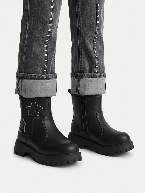 DeeZee Botki CEO-CM251204-10 Czarny