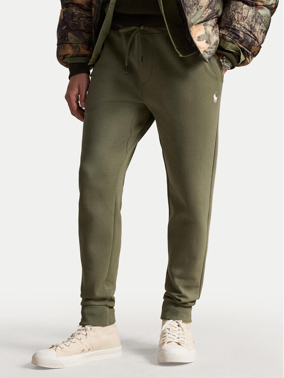 Polo Ralph Lauren Spodnie dresowe 710881518517 Zielony Regular Fit