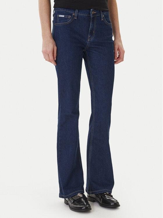 Guess Jeans Jeansy W6RA1S D632B Niebieski Bootcut Fit