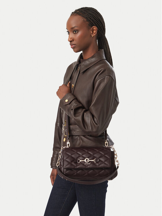 Guess Torebka Frances HWQG22 41190 Brązowy
