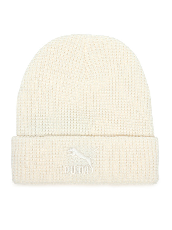 Puma Czapka Classics Mid Fit Beanie 025677 02 Kremowy