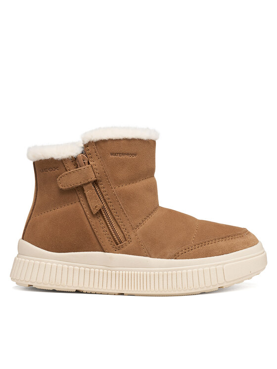 Geox Śniegowce J Laquinny Girl Wpf J66NFA 00022 C6627 M Brązowy
