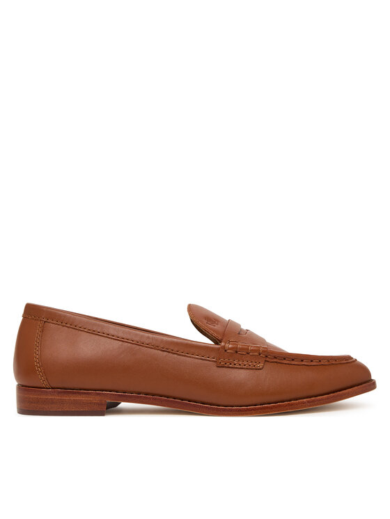 LAUREN RALPH LAUREN Mokasyny Wynnie  802P09042002 Brązowy