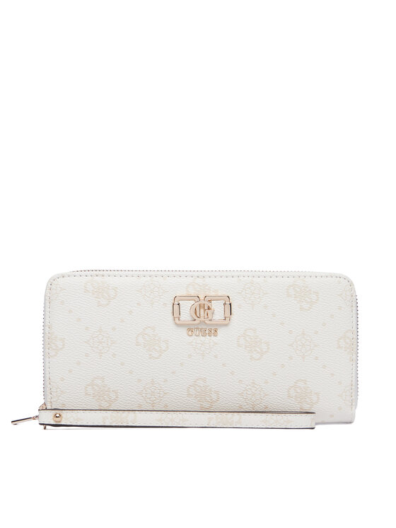 Guess Portfel Emelie Logo Slg SWGP99 28146 Kremowy