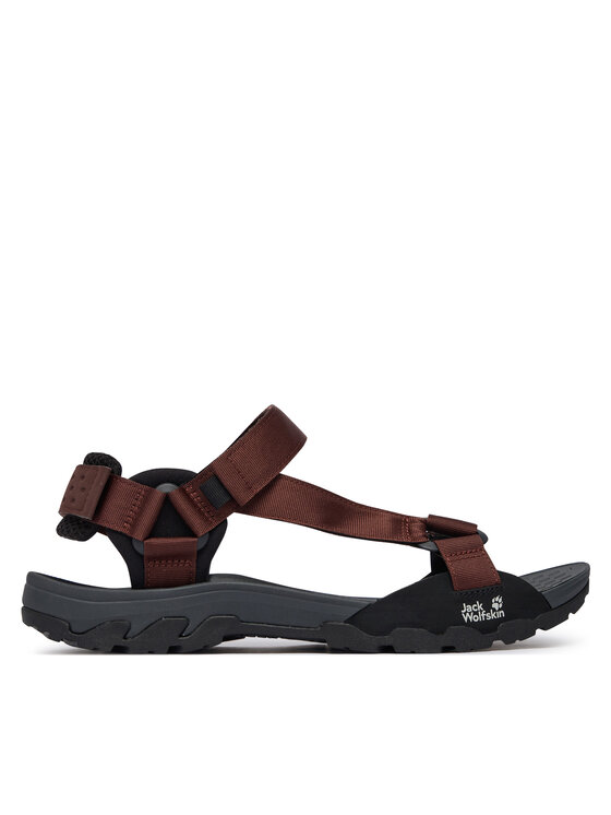 Jack Wolfskin Sandały Ridge A65589 Brązowy ciemny