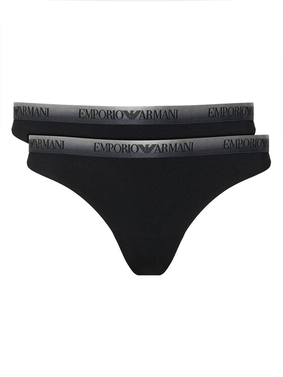 Emporio Armani Underwear Komplet fig brazylijskich EW005512 AF25572 UC001 Czarny