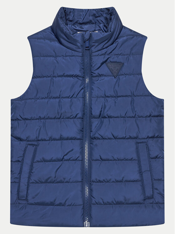 Guess Bezrękawnik H4YJ03 WCFM0 Niebieski Regular Fit