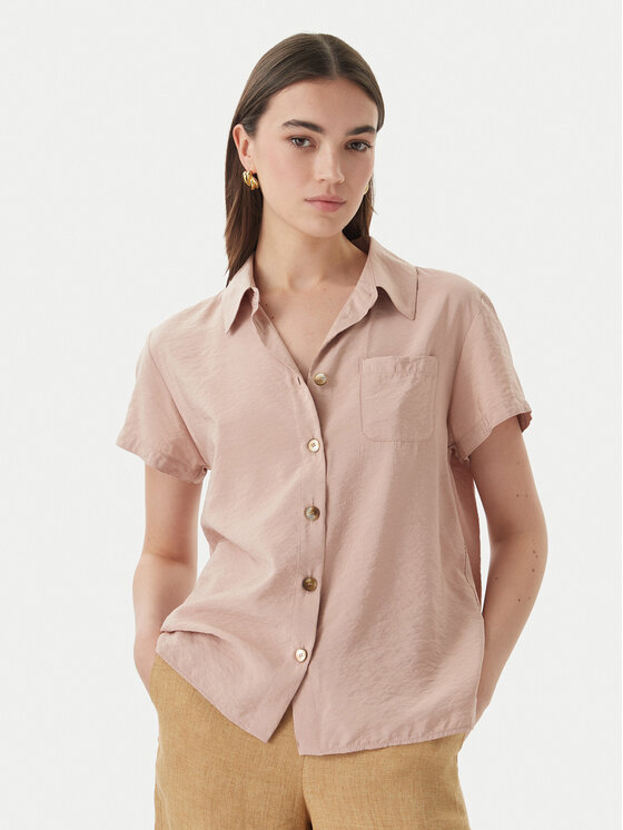 Marella Koszula Apice 2613111164 Różowy Regular Fit