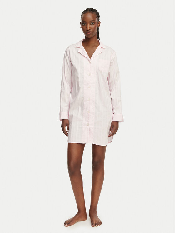 LAUREN RALPH LAUREN Koszula nocna ILN32507 Różowy jasny Relaxed Fit