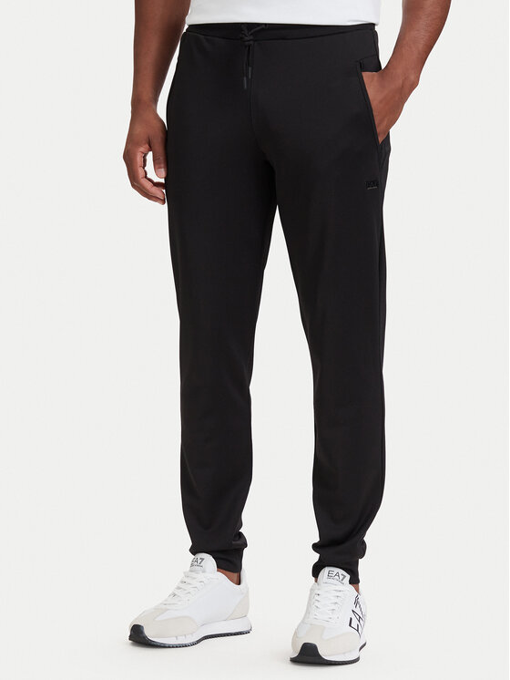 EA7 Emporio Armani Spodnie dresowe 7M002101 AF27716 UC001 Czarny Slim Fit