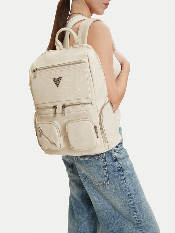 Guess Jeans Plecak CWBEO-GUESS-B-006-09 Écru