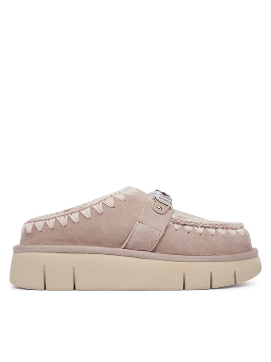 Mou Śniegowce Bounce Clog FW531001A Beżowy