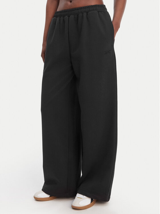 Reebok Spodnie dresowe Reebok x Ewa Chodakowska RK25624CCW Czarny Wide Leg