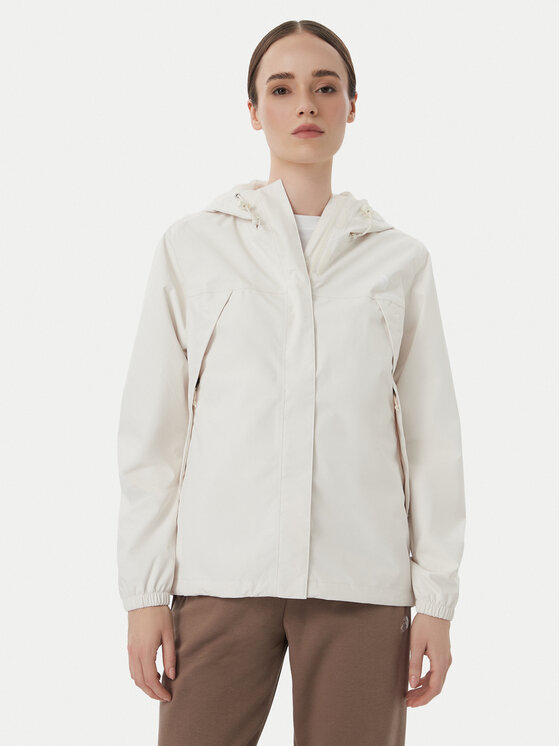 The North Face Kurtka przeciwdeszczowa Antora Rain NF0A8BKD Biały Regular Fit
