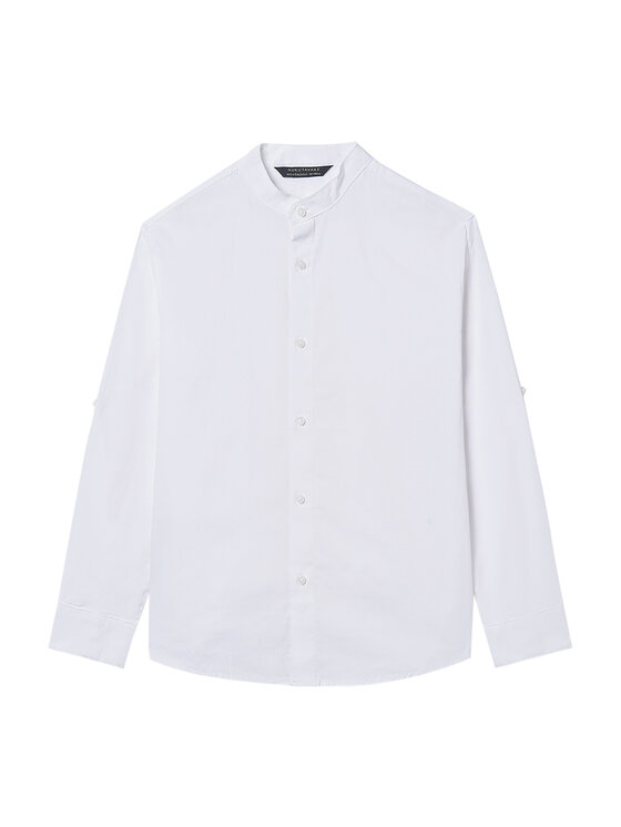 Mayoral Koszula 6176 Biały Regular Fit