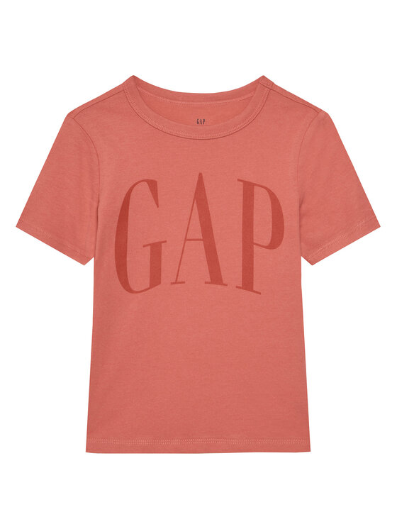 Gap T-Shirt 708411-02 Pomarańczowy Regular Fit