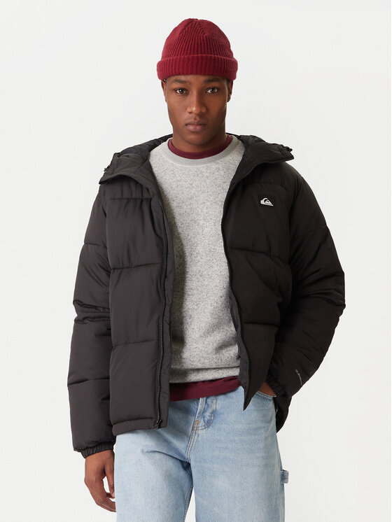 Quiksilver Kurtka zimowa Cold Days EQYJK04173 Czarny Regular Fit