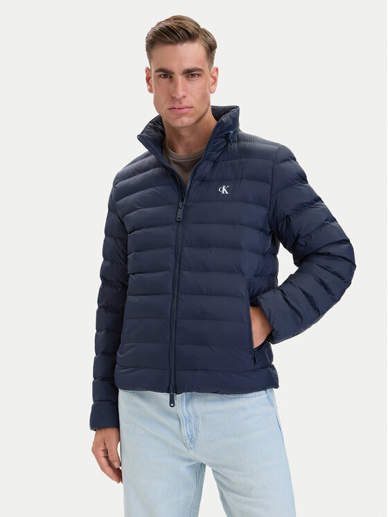 Calvin Klein Jeans Kurtka zimowa LV04RC511G Granatowy Regular Fit