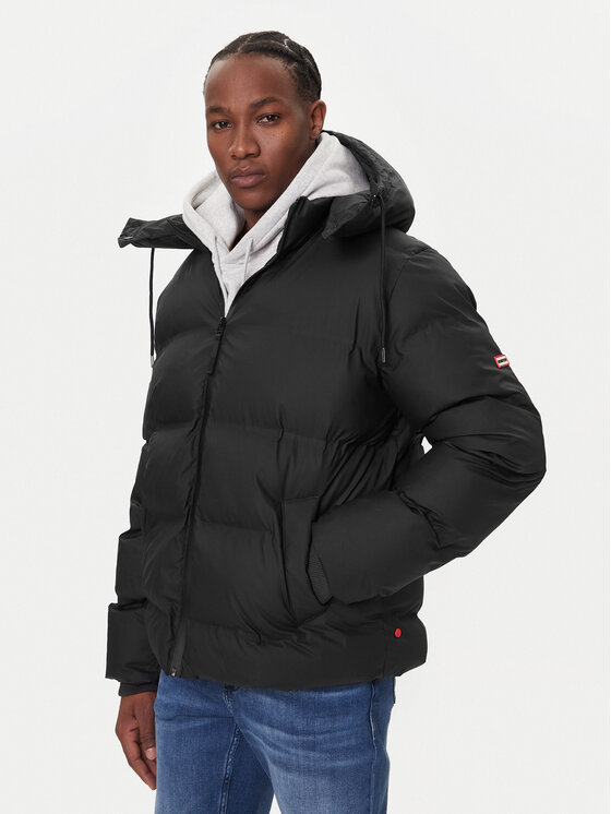 Hunter Kurtka zimowa Wiley HARM0021252 Czarny Regular Fit