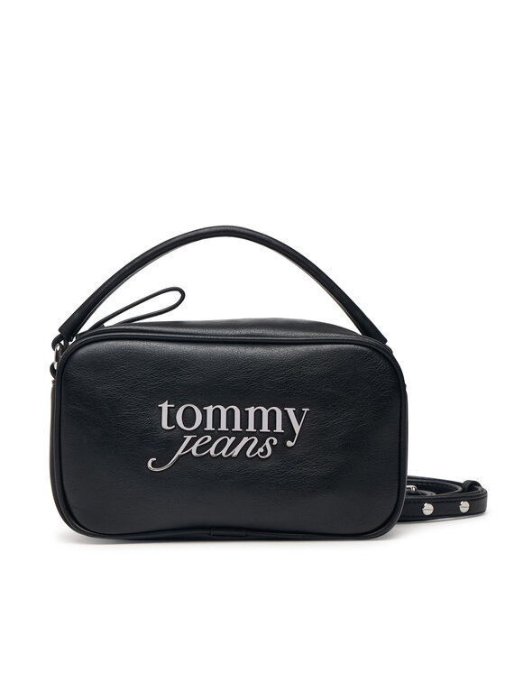 Tommy Jeans Torebka Tjw Bold Script Camera Bag AW0AW19053 Czarny