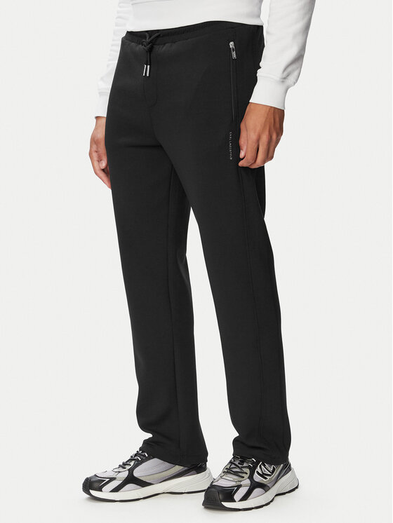 KARL LAGERFELD Spodnie dresowe 705007 563902 Czarny Regular Fit