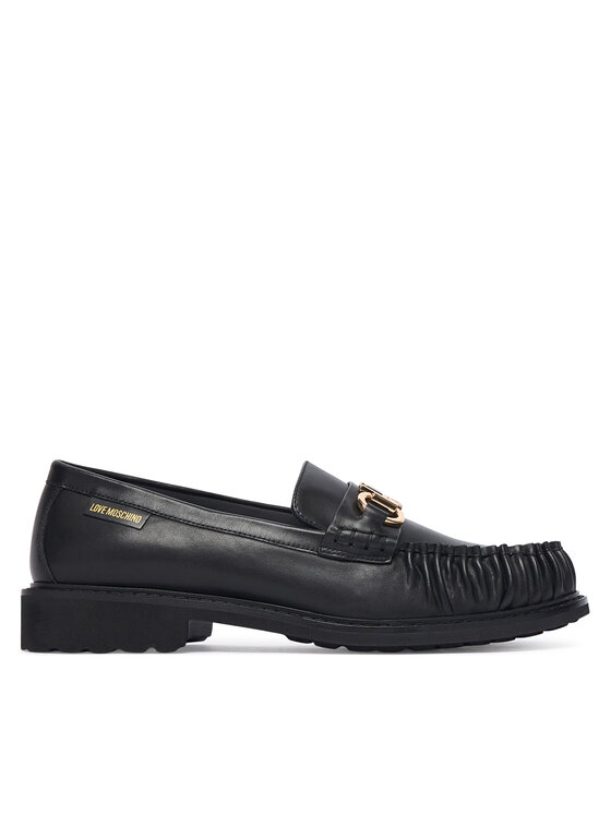 LOVE MOSCHINO Mokasyny JA10063G1PIA0000 Czarny