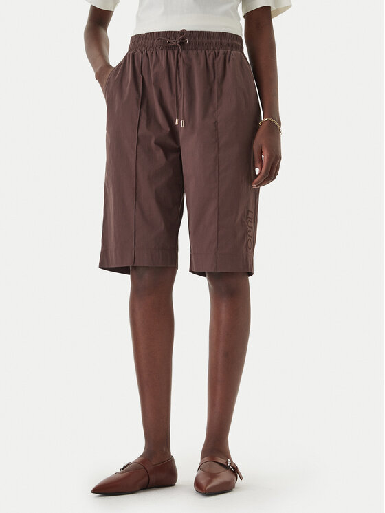 Liu Jo Sport Szorty sportowe TA6289 T416A Brązowy Relaxed Fit