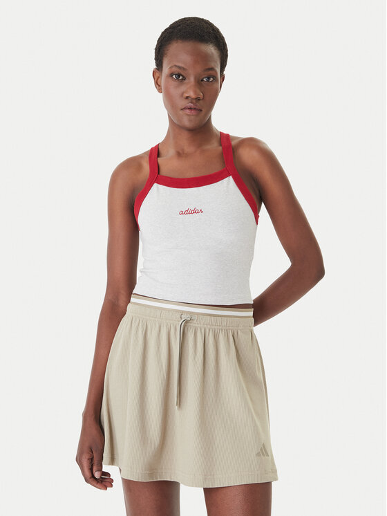 adidas Top 158661 Szary Slim Fit