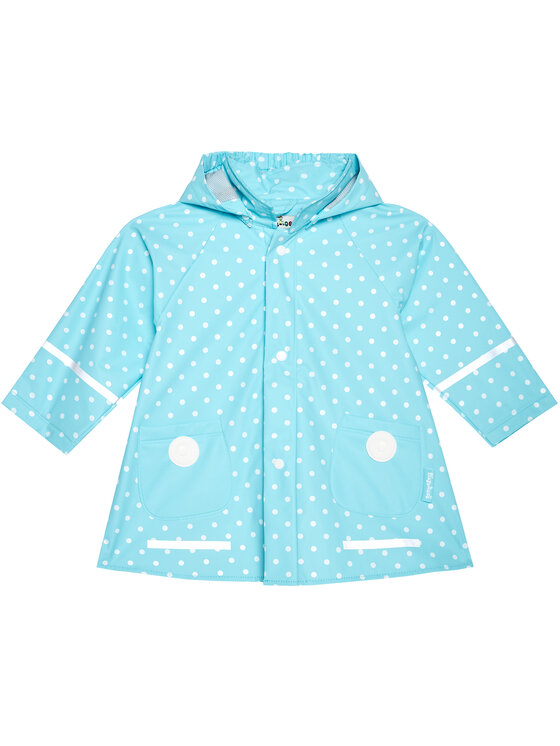 Playshoes Kurtka przeciwdeszczowa 408566 M Błękitny Regular Fit