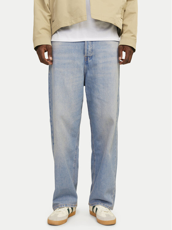 Jack & Jones Jeansy Ron Original 12270071 Niebieski Baggy Fit
