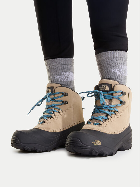The North Face Śniegowce Y Chilkat V Lace Wp NF0A7W5YU4L1 Beżowy