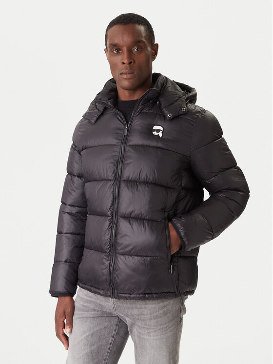 KARL LAGERFELD Kurtka zimowa 505022 554590 Czarny Regular Fit