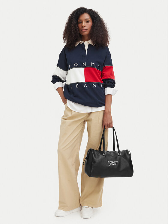 Tommy Jeans Torebka Tjw Bold Script AW0AW19054 Czarny