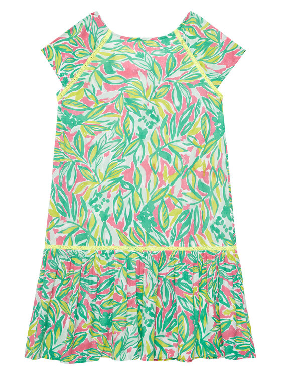 United Colors Of Benetton Sukienka letnia 4UIACV03G Kolorowy Regular Fit