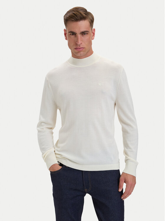 Calvin Klein Golf LV04LE309G Kremowy Regular Fit