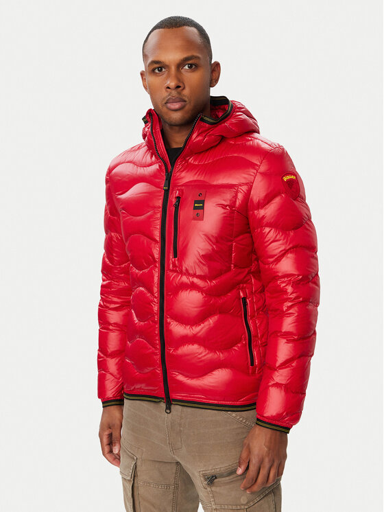 Blauer Kurtka puchowa Wave 26WBLUC03064 Czerwony ciemny Regular Fit