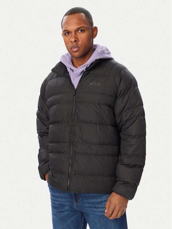 adidas Kurtka zimowa Essentials Packable KF2710 Czarny Loose Fit