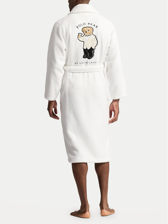 Polo Ralph Lauren Szlafrok 714966109001 Biały